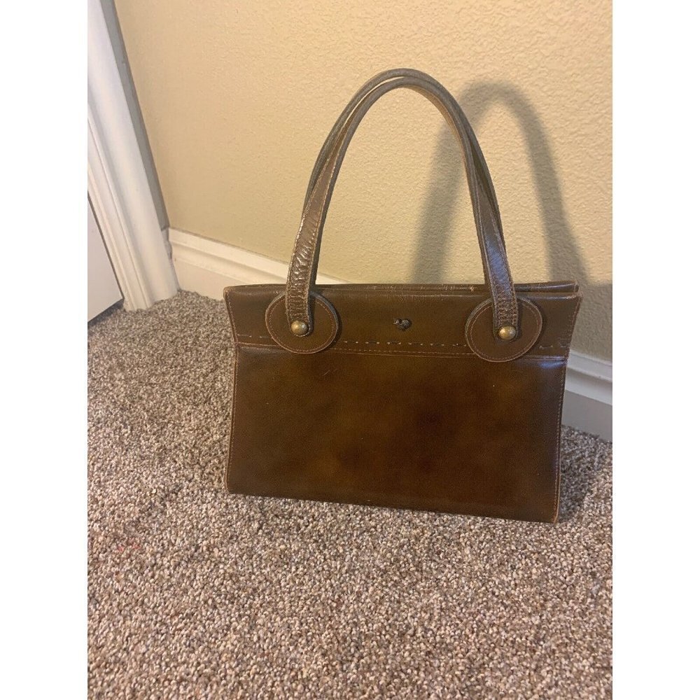 VINTAGE Jean Fogel Leather Purse - Picture 3 of 12